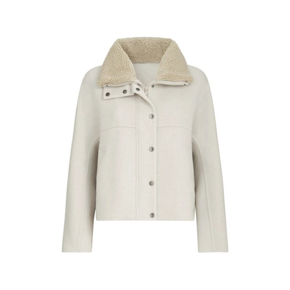 Brunello Cucinelli Neutrals Jackets - Faux Fur & Shearling Jackets Women